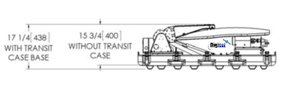 C100P VSAT System Outline Dimensions