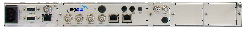 Newtec HZ920 DVB-S2 Satellite Receiver Demodulator Interface
