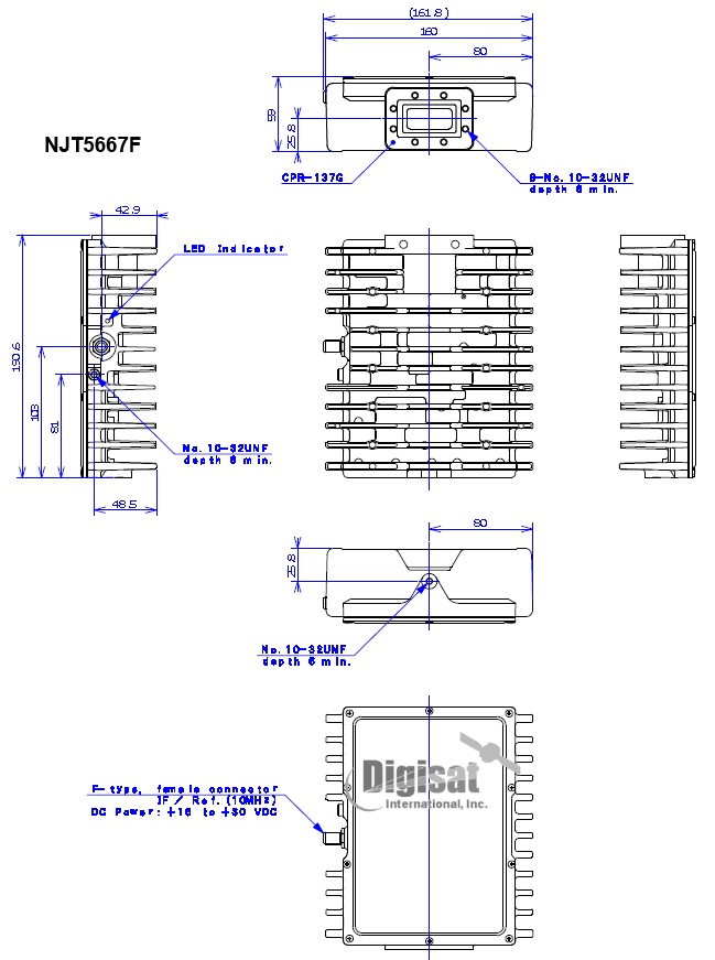 njrc njt5667f buc dimensions