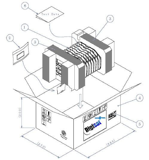 njrc njt5760 packaging diagram