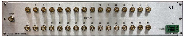 quintech ls32 2150p l-band splitter back view