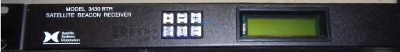 Used Satellite Systems Corp 3430 BTR Beacon Receiver