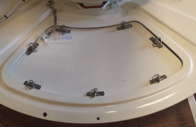 Radome VSAT technician entry point