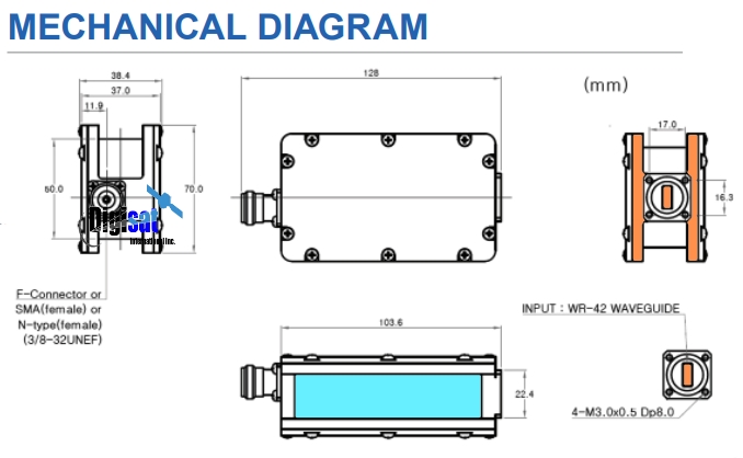9016XAEBE-3F Outline Dimensions