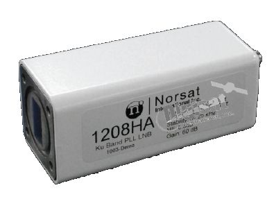 New Norsat 1107HA Ku-Band PLL LNB 11.7-12.2 GHz ±10 kHz Stability F 75 Ohm 
