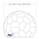 30' composite radome