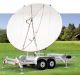 ASC Signal 4.5m Transportable Trailer Mounted Satcom Antenna