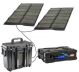 Portable Solar Power Pack System for Communications Systems