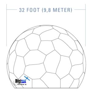 30' composite radome