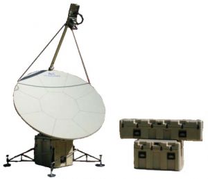 AVL Technologies 2060 / 2020 2.0M Tri-Band Motorized Autopointing Flyaway VSAT 