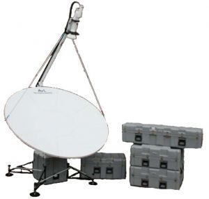 AVL 2460K/2020 2.4 Meter SNG Quad Band