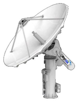 5.0AEBP 2-axis LEO tracking antenna with positioner