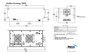 CPI Satcom Outdoor GaAs 125W C-Band SSPA