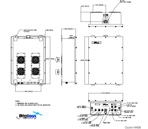 CPI Satcom Outdoor GaAs 400W C-Band SSPA