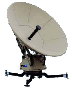 Satcom Technologies C100B 1.0M Flyaway Satellite Antenna