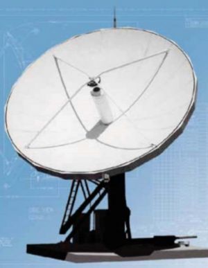 GD Satcom Technologies 6.3m Satellite Antenna
