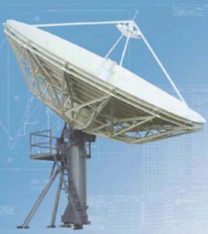 GD Satcom Technologies 9.0M Satellite Ground Station Antenna System