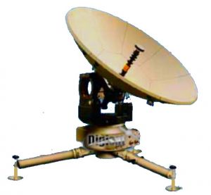 GD Satcom Technologies C100F 1.0M Case Based Flyaway