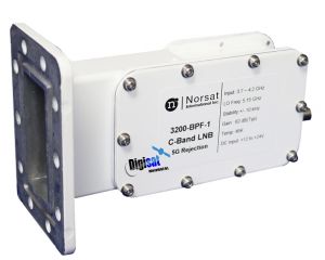 Norsat 3200F-SBPF-6 C-Band LNB with Switching Bandpass Filter