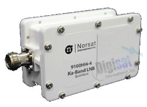 Norsat 9100HI4N-4 Ka-Band 4 Band PLL LNB Type-N