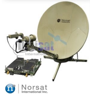 Norsat Rover with DMD1050 modem