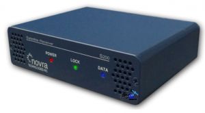 Novra Technologies S200 Multi-Protocol Encap­su­lated (MPE) IP Satellite Receiver