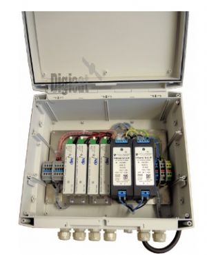 DEV 7151 RF Over Fiber Outdoor Chassis (wall mount)