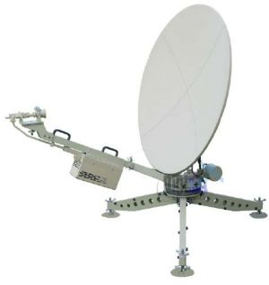 1531 reflector and feed boom side view