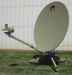 Sat-Lite 1821 VSAT side view