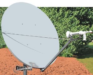 2.4M Skyware Global Type 243 C/Ku-Band Receive Only VSAT Antenna