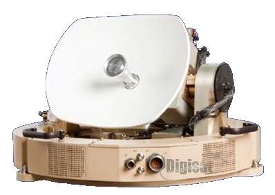 GD Satcom 17-17LP Ku-Band SOTM Military Terminal