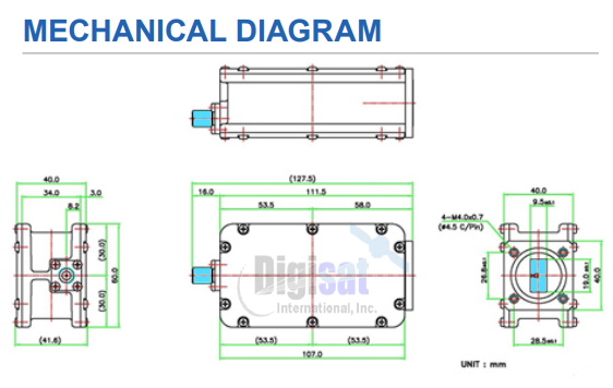 1108HD-2 Mechanical Diagram
