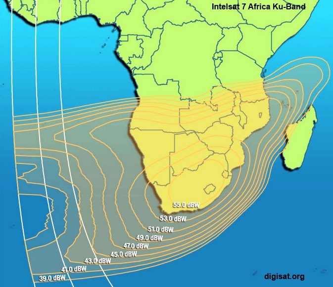 South Africa Ku-Band Intelsat-7